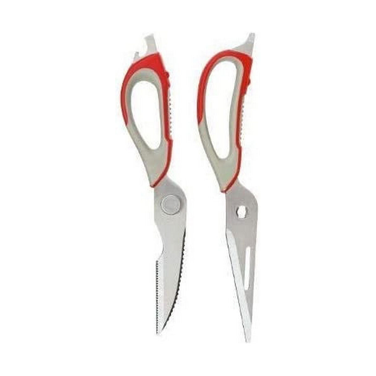 Scissors 5five Multi-use 24 x 9 x 2 cm Stainless steel Multicolour ABS