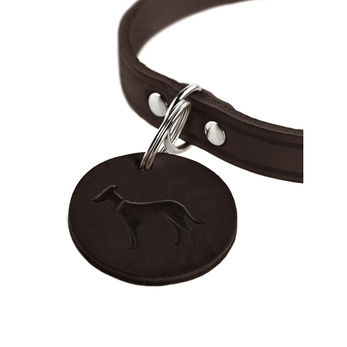 Dog collar Hunter Aalborg Chocolate S 32-38 cm