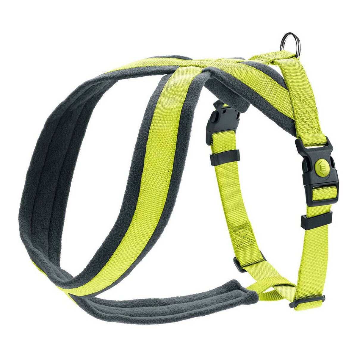 Hundegeschirr Hunter London Comfort 68-91 cm L Neongrün