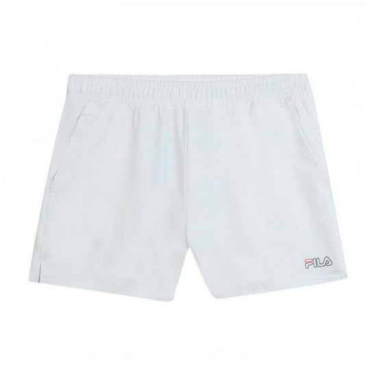 Pantalones Cortos Deportivos para Mujer Fila FAW0520 10001 Blanco