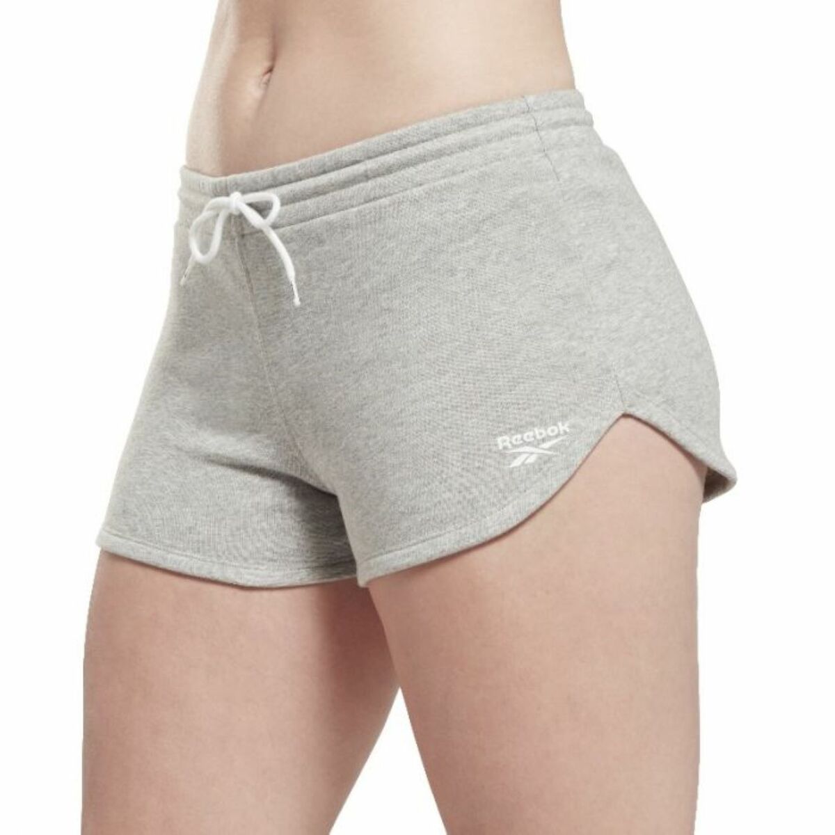 Pantalones Cortos Deportivos para Mujer Reebok RI FRENCH TERRY SHO H54766  Gris