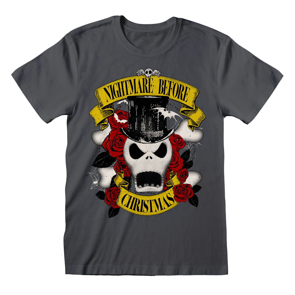 Kurzarm-T-Shirt The Nightmare Before Christmas Top Hat Jack Graphit Unisex