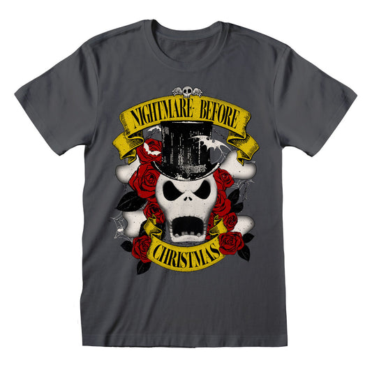 Kurzarm-T-Shirt The Nightmare Before Christmas Top Hat Jack Graphit Unisex