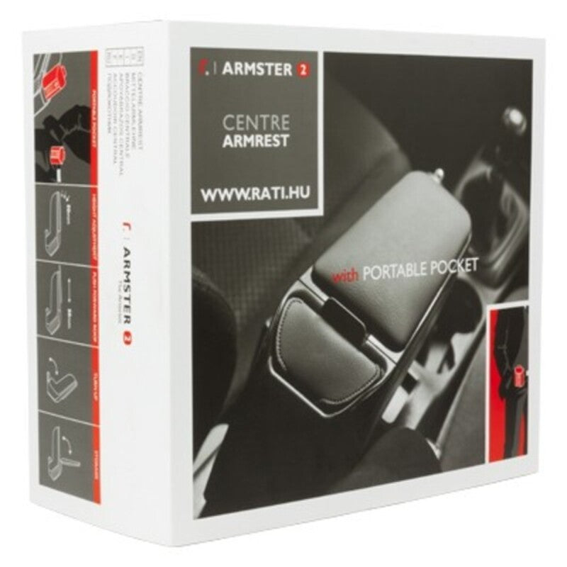 Apoyabrazos Armster KIA Soul AM 2009 Negro Gris