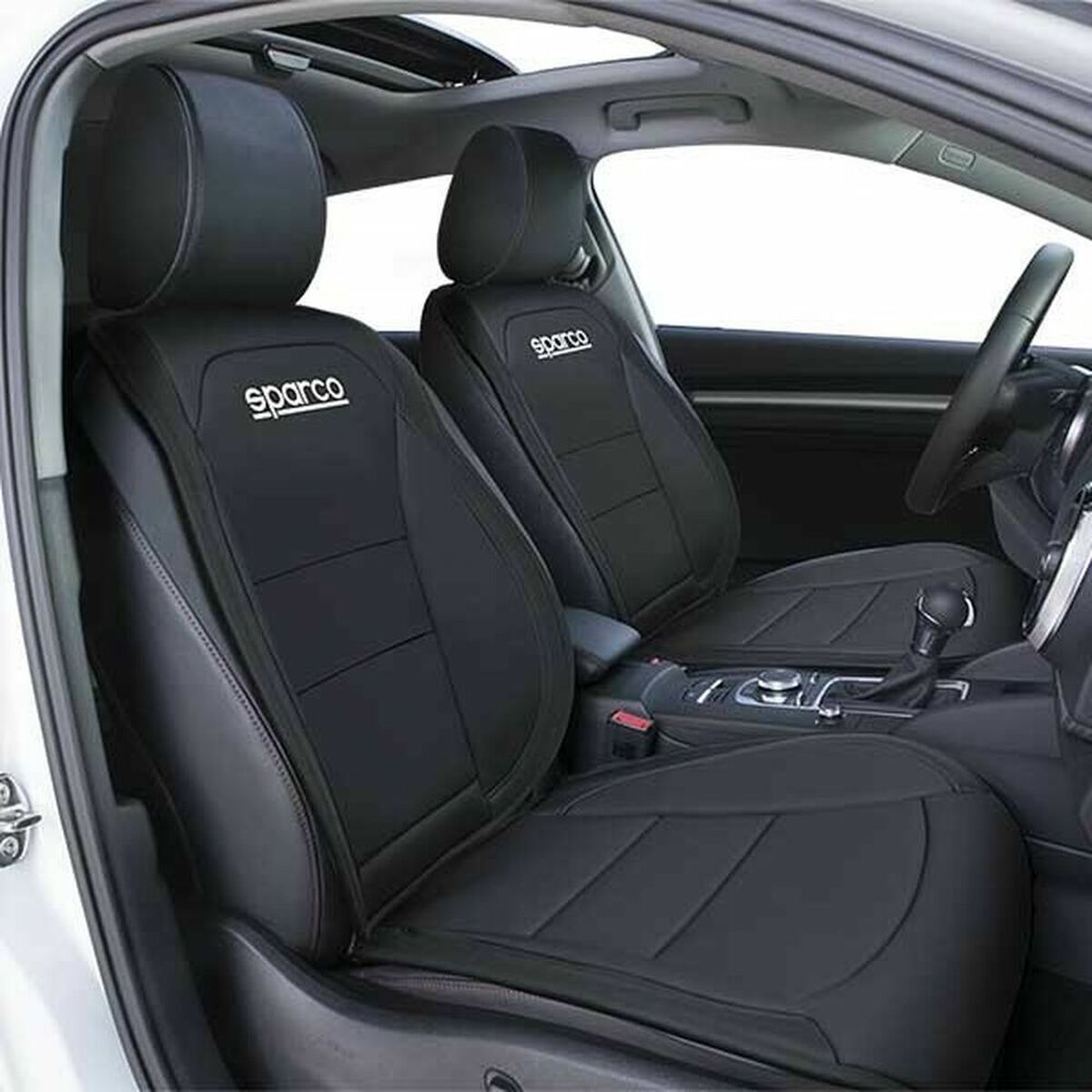 Funda de asiento Sparco SPCS424BK Negro 1 unidad