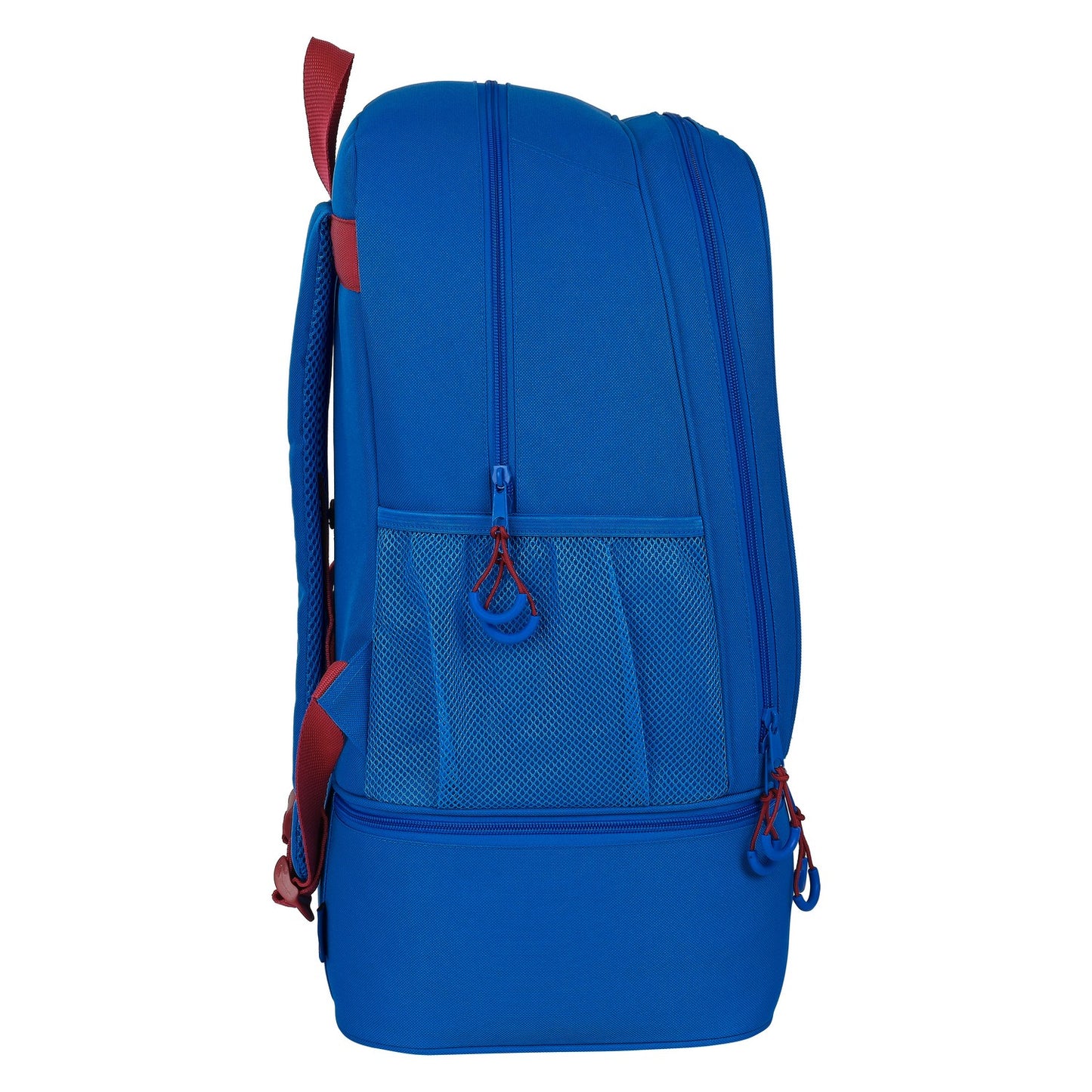 Bolsa de Deporte con Portazapatos F.C. Barcelona M825 Granate Azul marino