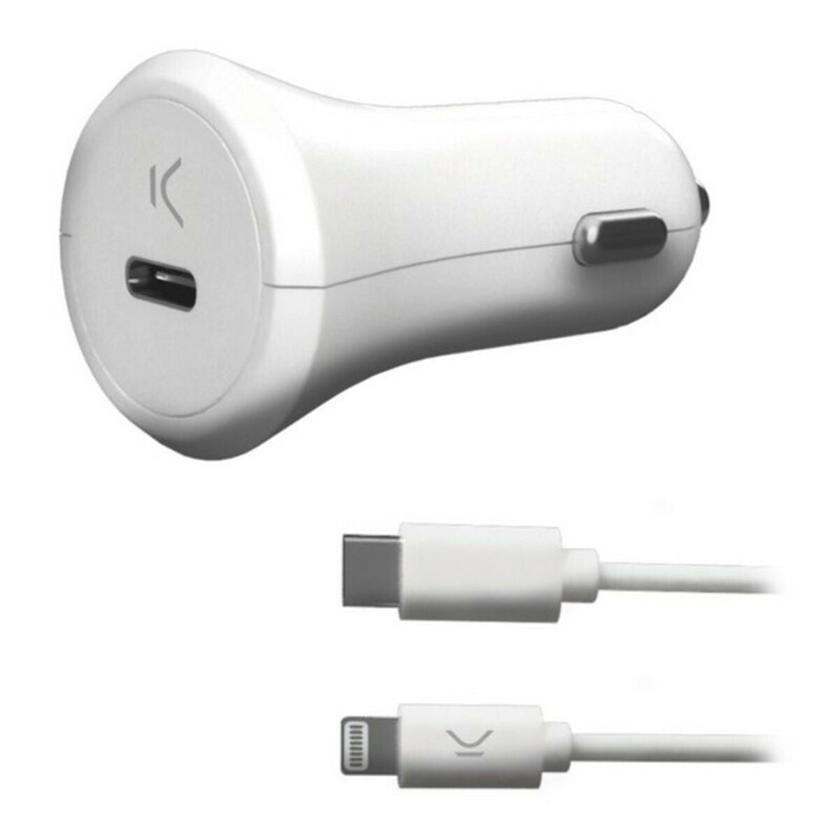 USB-Ladekabel fürs Auto KSIX Apple-compatible 18W