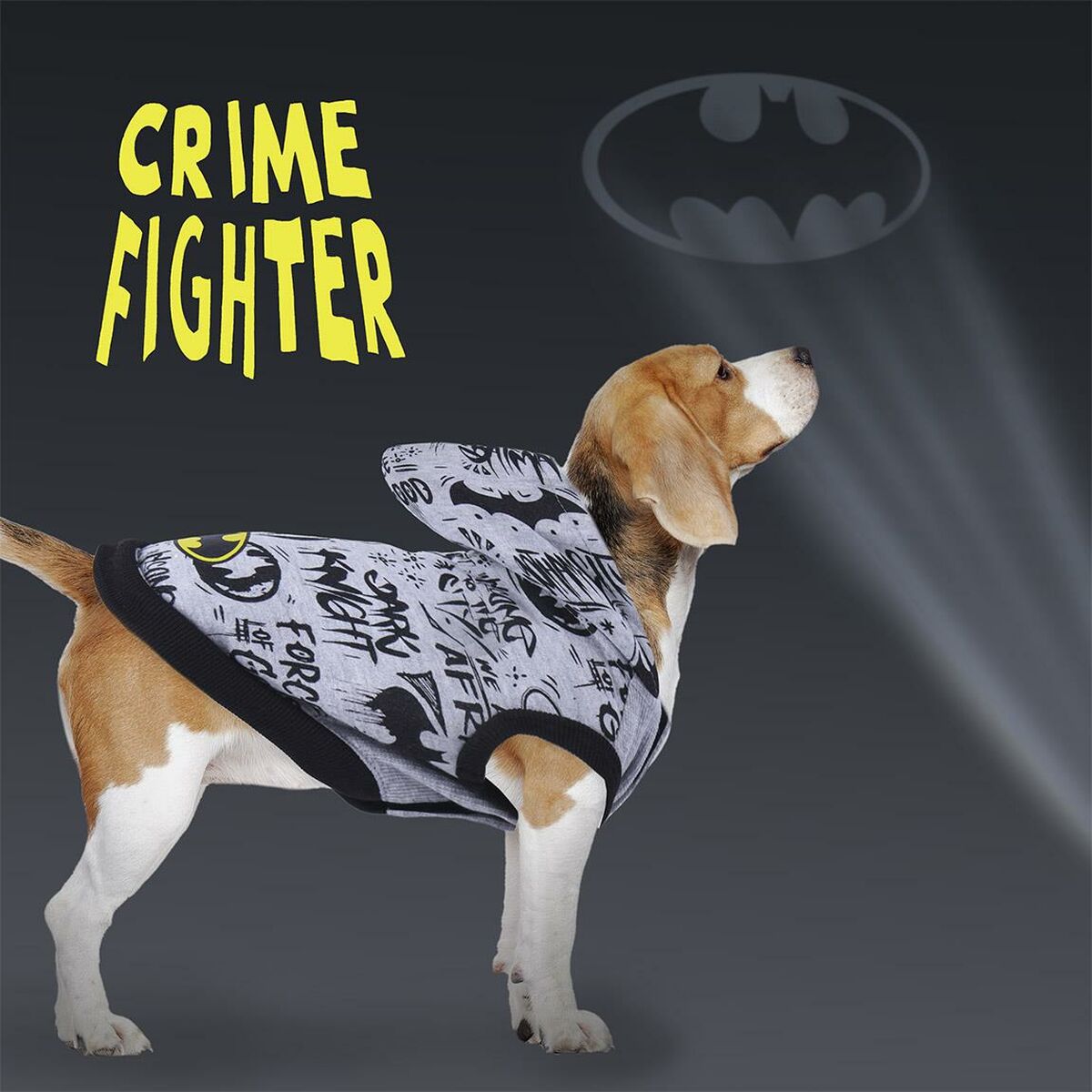 Sudadera para Perro Batman XXS Negro