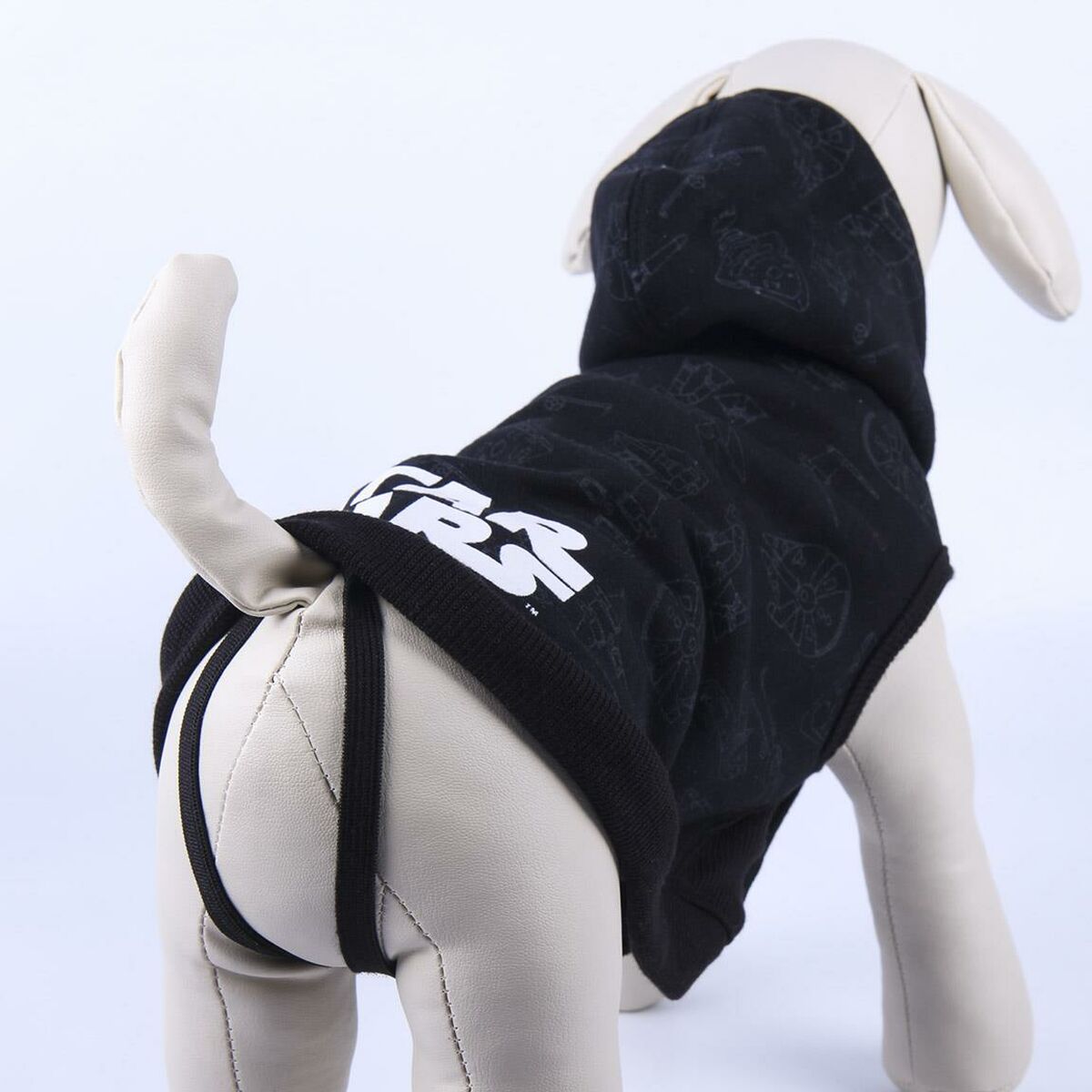 Sudadera para Perro Star Wars XXS Negro