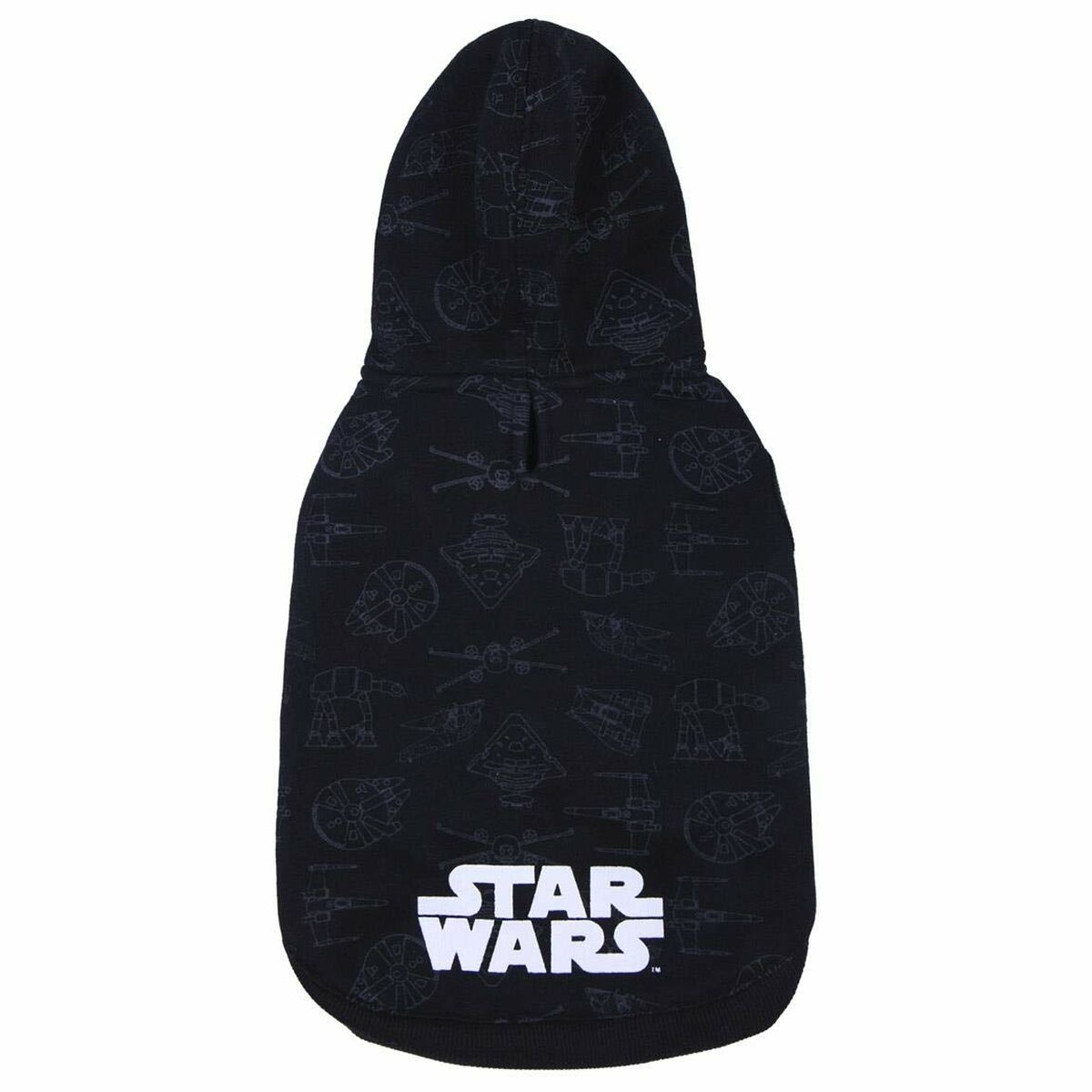 Sudadera para Perro Star Wars XS Negro