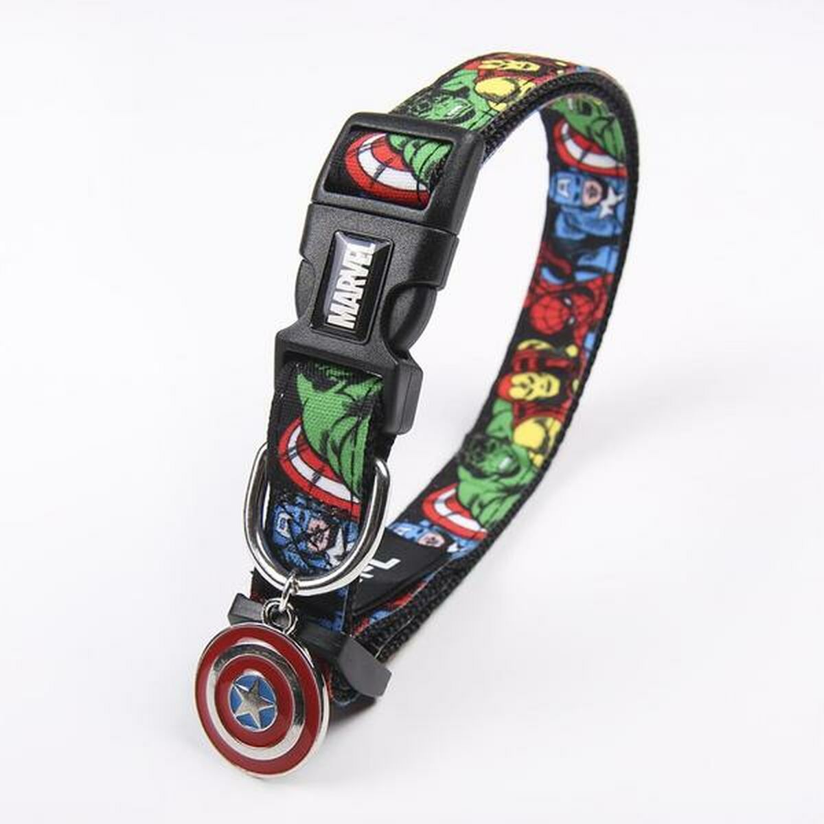 Dog collar Marvel XXS/XS Black