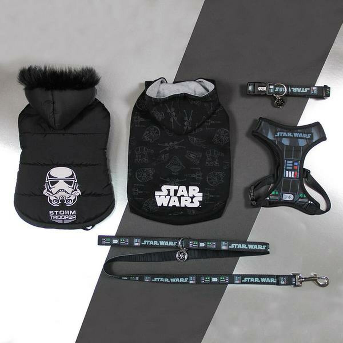 Hundehalsband Star Wars Schwarz S/M