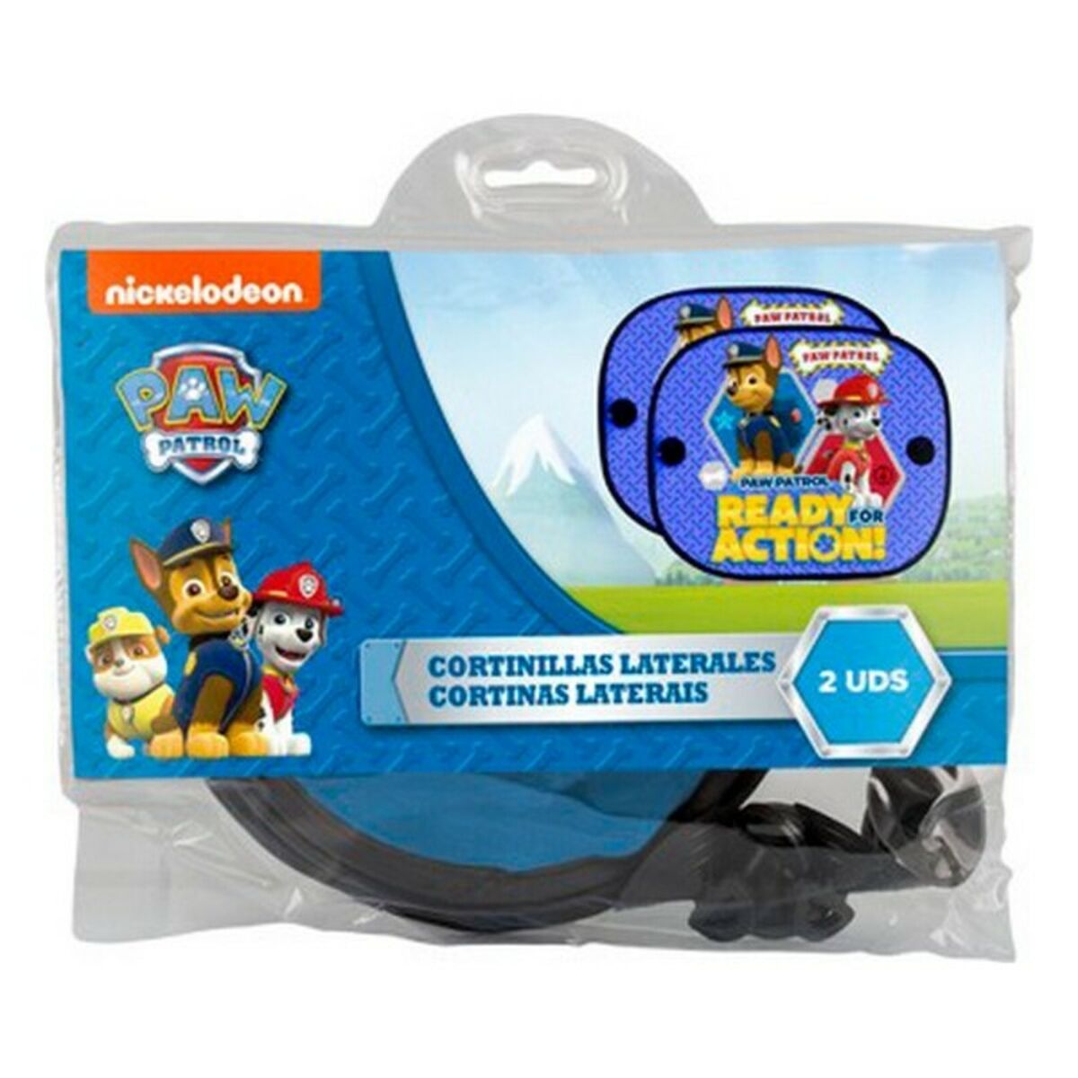 Cortinilla Lateral para Coche The Paw Patrol LPC112 Infantil (44 x 36 cm)(2 pcs)