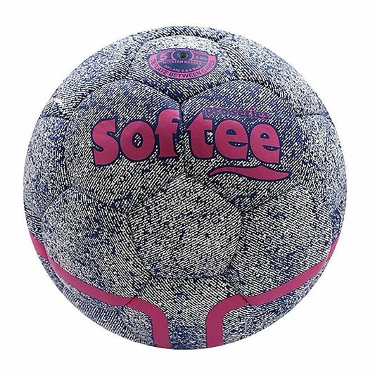 Balón de Fútbol DENIM Softee 80663 Rosa Sintético (5)