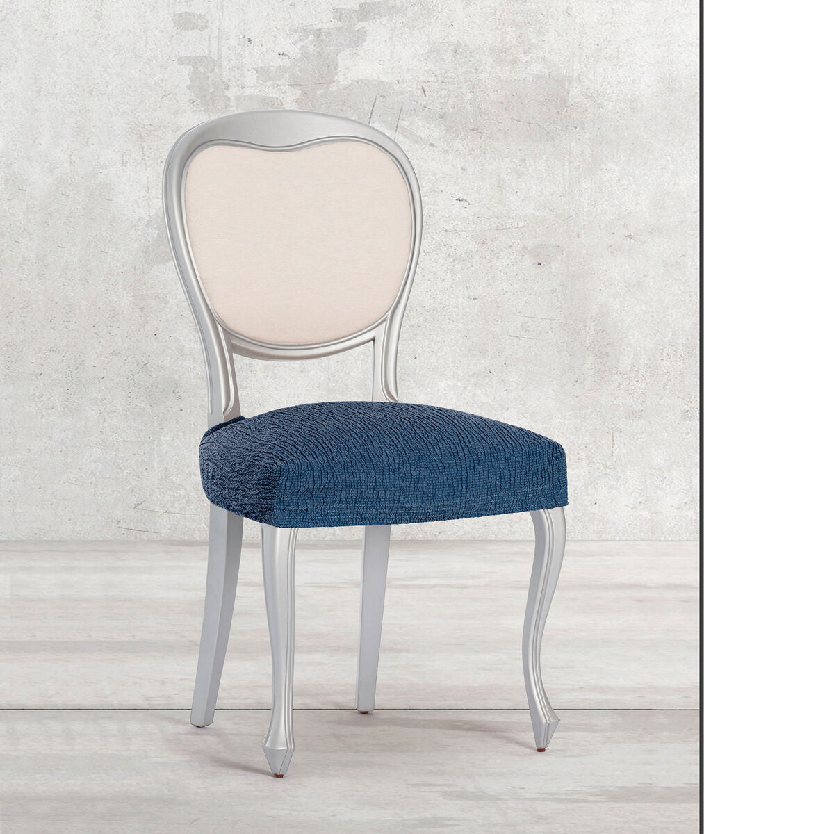 Chair Cover Eysa TROYA Blue 50 x 5 x 50 cm 2 Units