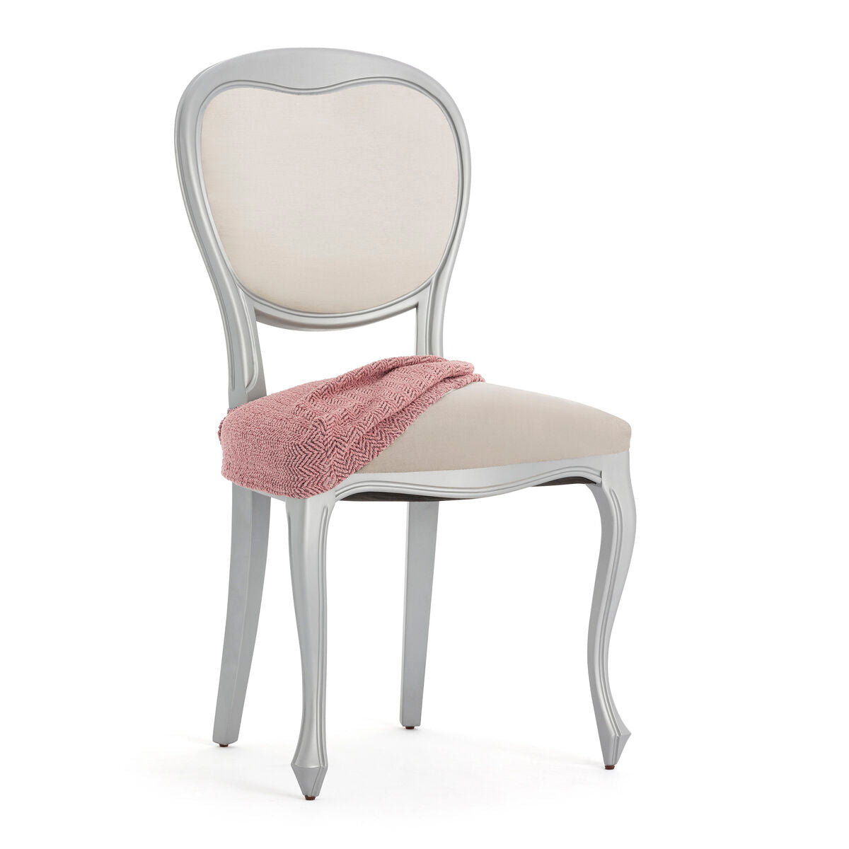 Chair Cover Eysa JAZ Pink 50 x 5 x 50 cm 2 Units