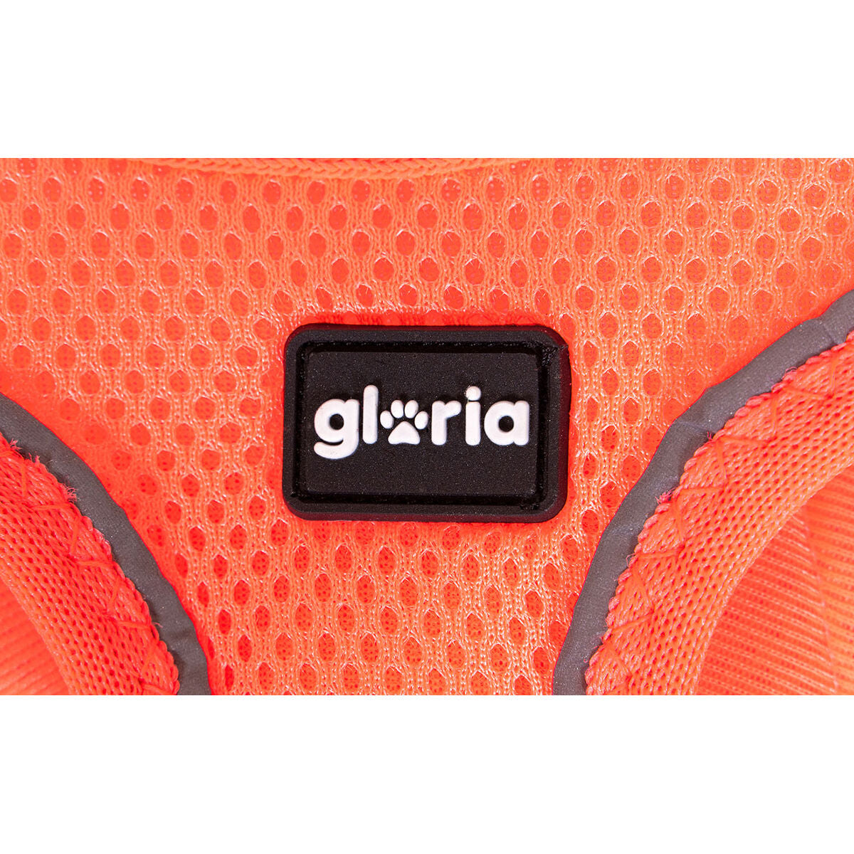 Dog Harness Gloria Trek Star 24-26 cm 28-28,6 cm Orange XXS