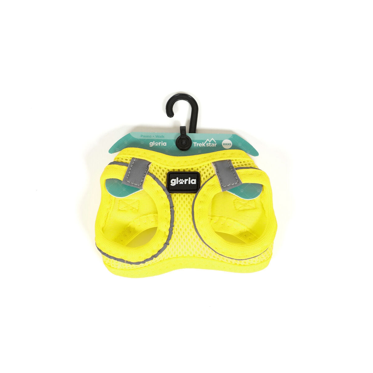 Arnés para Perro Gloria Trek Star 32,8-35,4 cm 45-47 cm Amarillo M