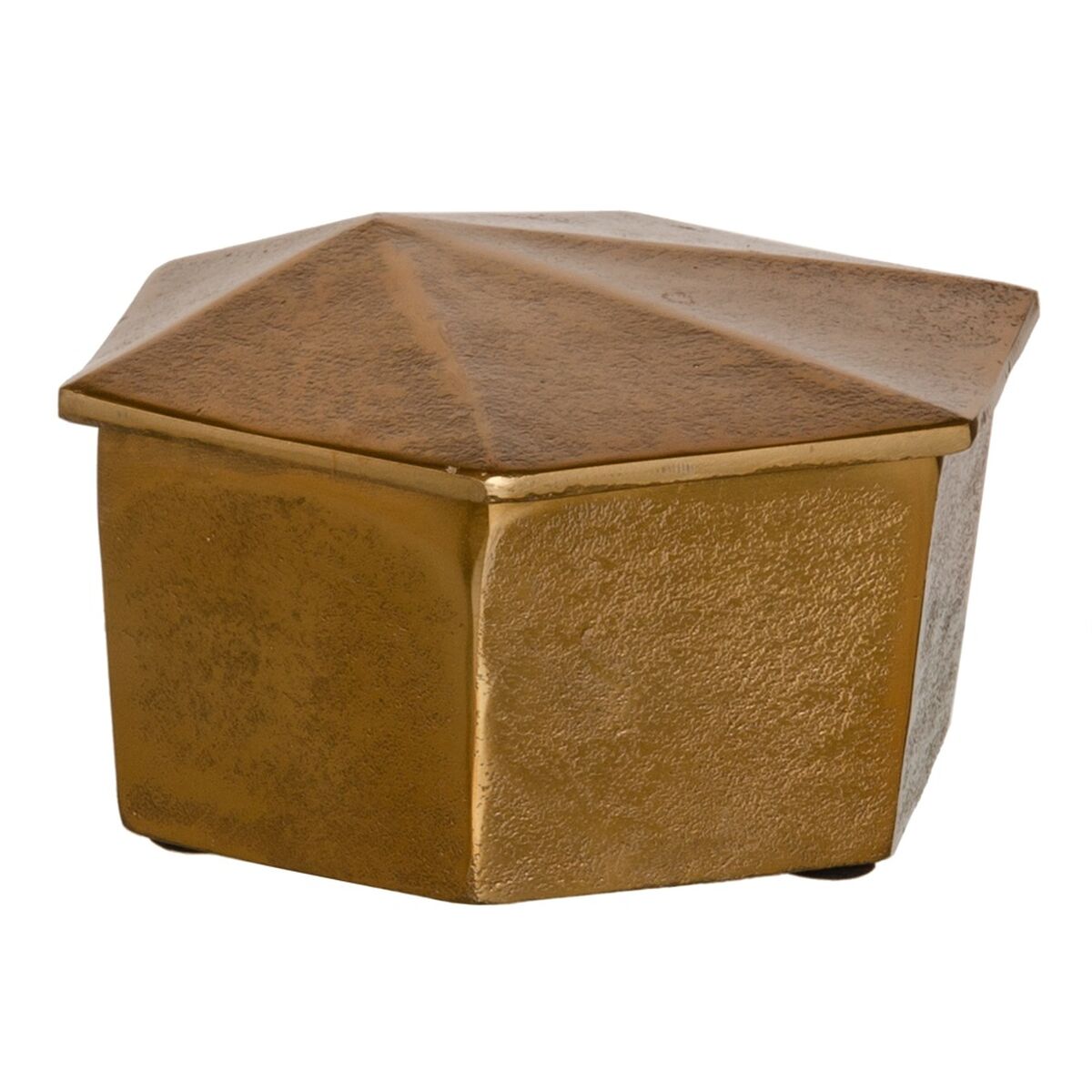 Mehrzweckbox Gold Aluminium 19 x 19 x 10 cm