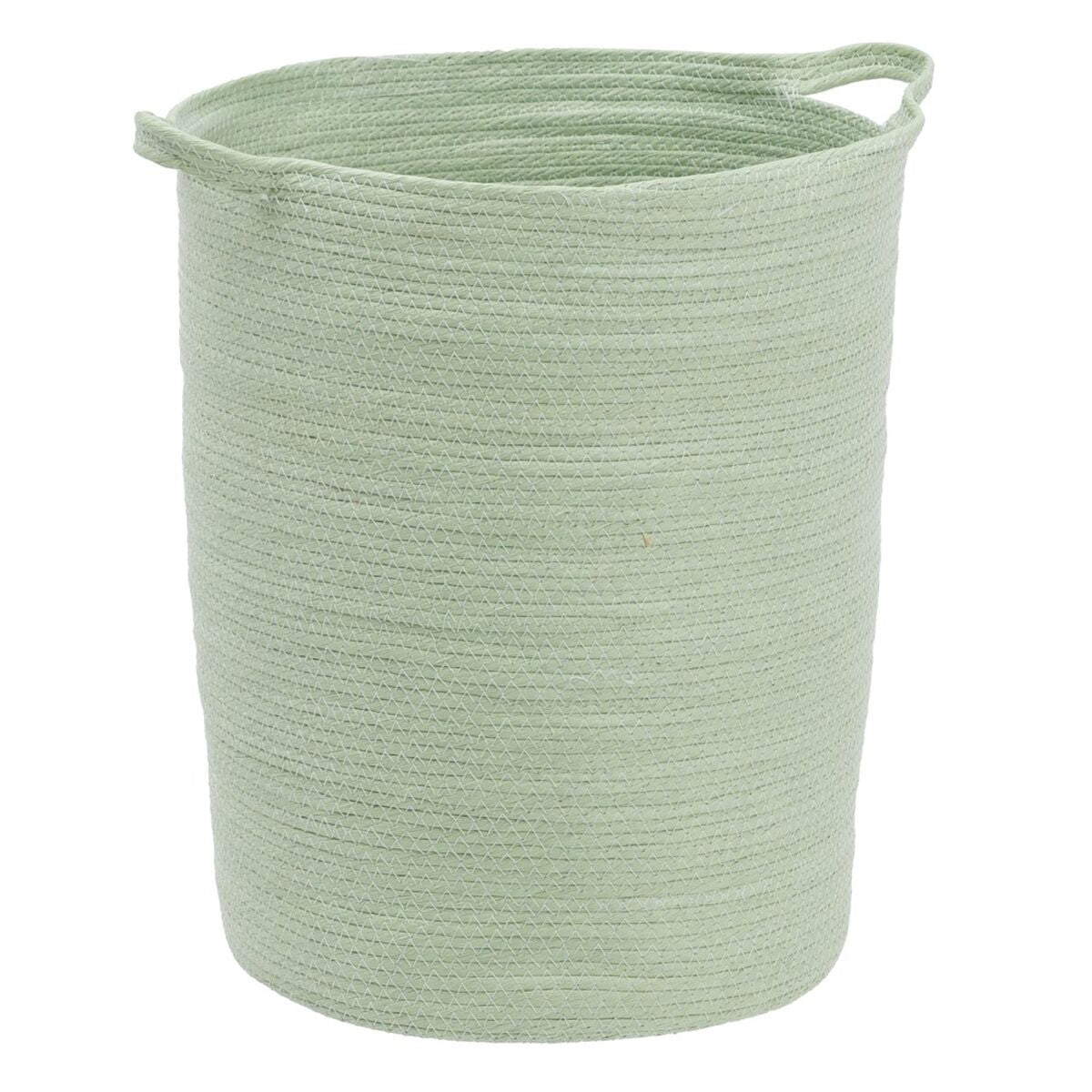 Set of Baskets Rope Light Green 48 x 48 x 42 cm (3 Pieces)