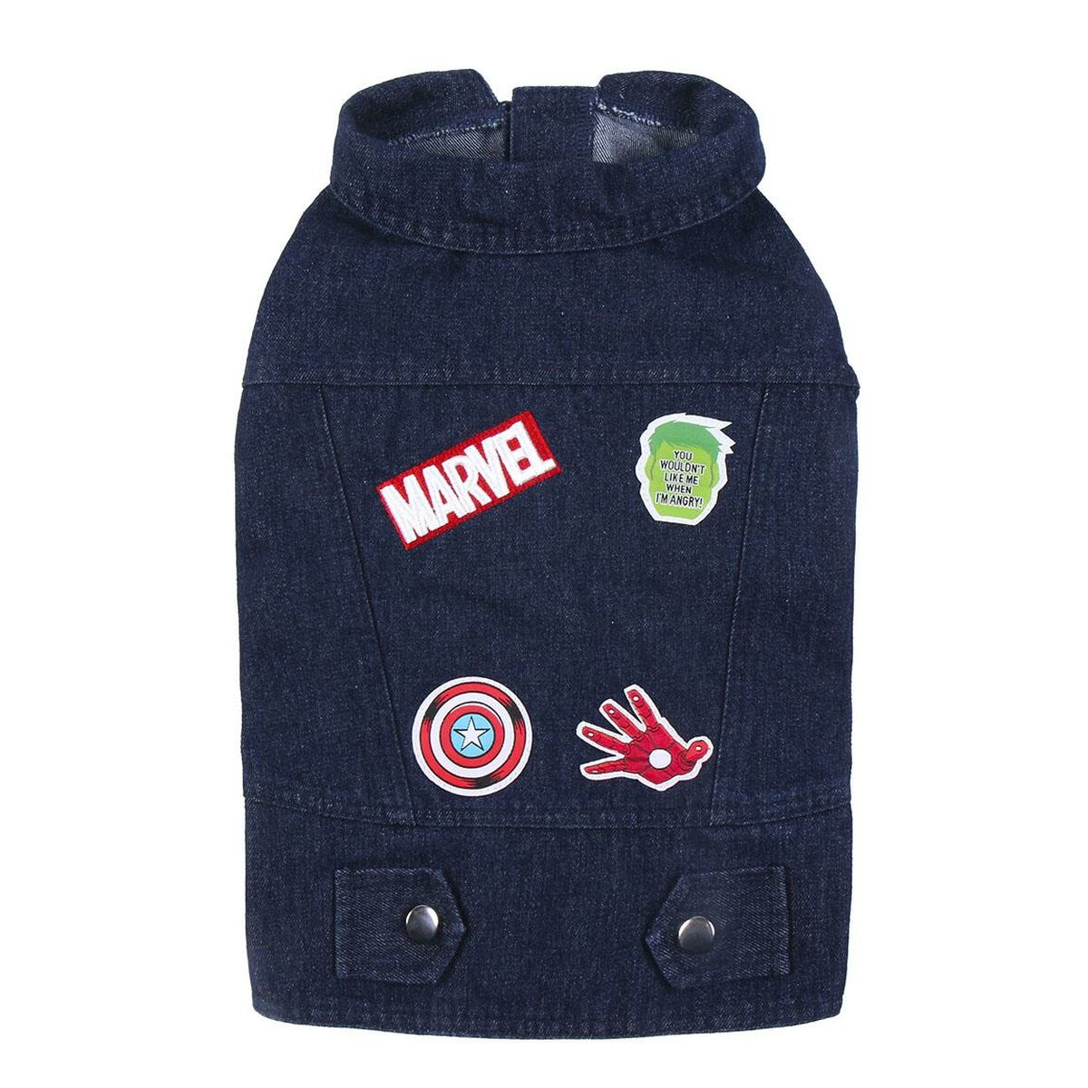 Dog coat Marvel Blue S