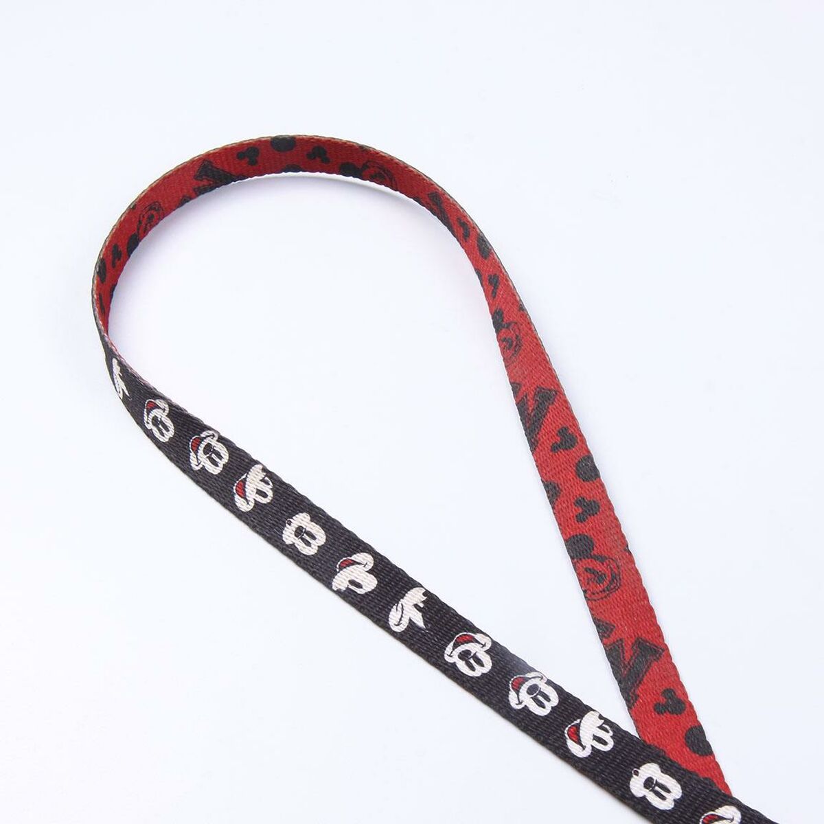 Dog Lead Mickey Mouse Black M