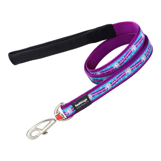 Correa para Perro Red Dingo Morado 2 x 120 cm