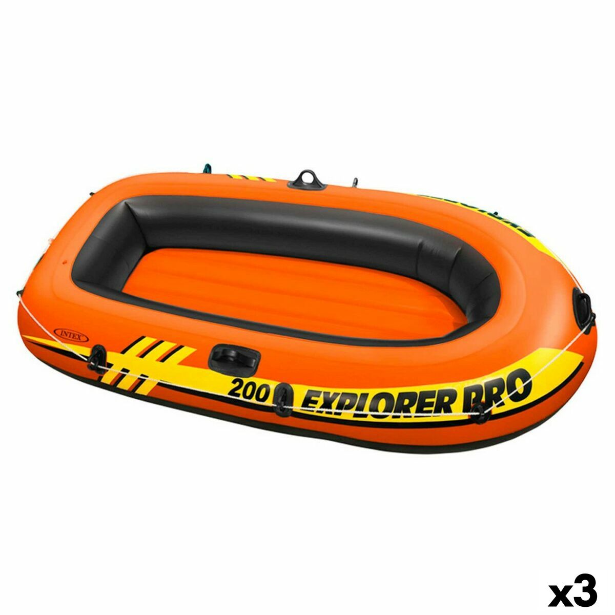 Barca Hinchable Intex Explorer Pro 200 3 Unidades 196 x 33 x 102 cm