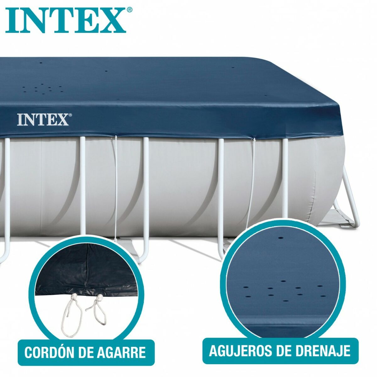 Cubrepiscinas Intex 28037 400 x 200 cm